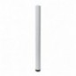 AMIG 24062  
 Pata de mesa 18  
 Ø50 x 710 mm  
 Acero  
 Blanco