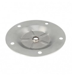 AMIG 24066  
 Soporte patas 180  
 Ø100 mm  
 Acero  
 Cromado