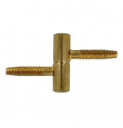 AMIG 24067  
 Pernio 20  
 11 x 40 mm  
 Acero  
 Latonado barnizado