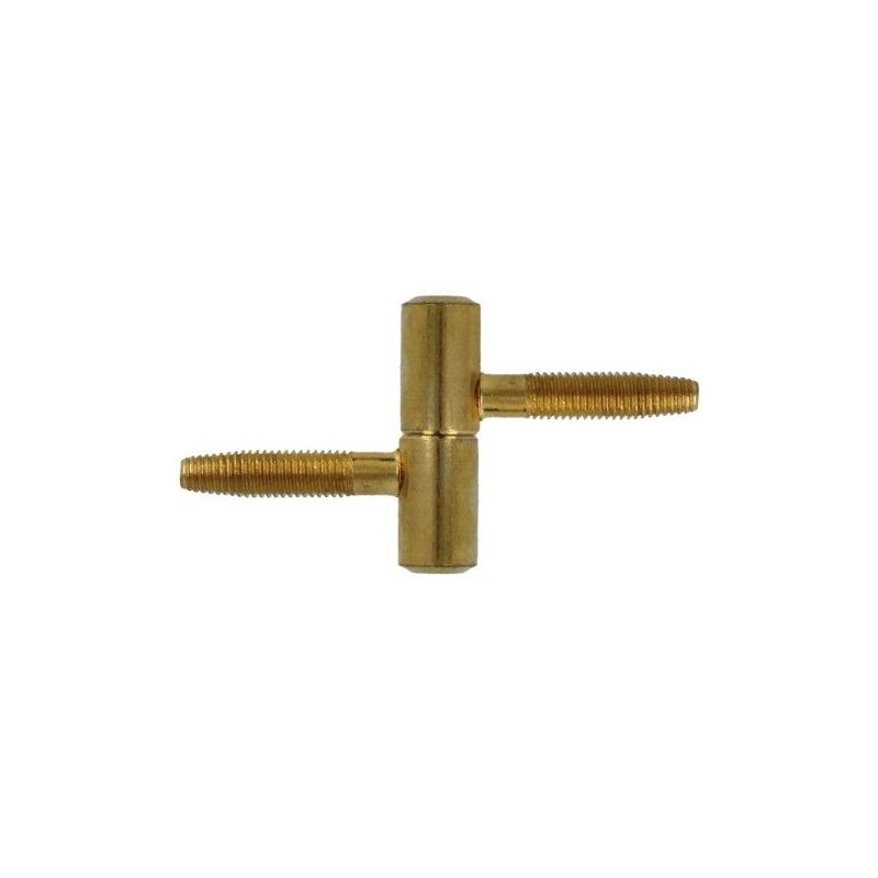 AMIG 24067  
 Pernio 20  
 11 x 40 mm  
 Acero  
 Latonado barnizado