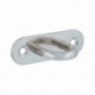 AMIG 24070  
 Placa amarre oval 30166  
 80 x 26 mm  
 Acero inoxidable AISI 316  
 AISI 316