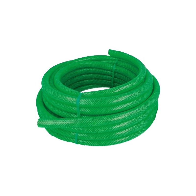 AMIG 24083  
 Manguera trenzada 2083  
 Ø19 mm X 25 m  
 PVC  
 Verde