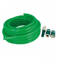 AMIG 24084  
 Kit manguera trenzada 2083  
 Ø15 mm x 15 m  
 PVC  
 Verde