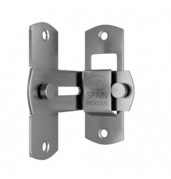 AMIG 24105  
 Aldabilla 10L  
 40 mm  
 Acero inoxidable 18/8  
 Mate