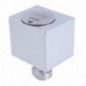 AMIG 24107  
 Cerradura 670A  
 60 x 50 mm  
 Latón  
 Cromado brillo