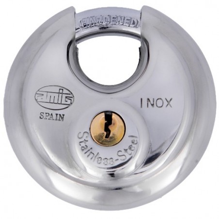 AMIG 2414  
 Candado 350  
 70 mm  
 Acero inoxidable 18/8
