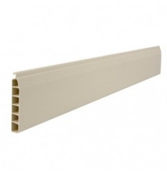 AMIG 24144  
 Final lama persiana mini 40  
 45 x 8,2 mm x 2 m  
 PVC  
 Marfil