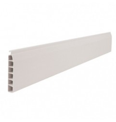 AMIG 24145  
 Final lama persiana mini 40  
 45 x 8,2 mm x 2 m  
 PVC  
 Blanco
