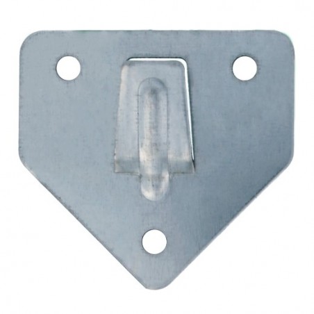 AMIG 24159  
 Colgador extintor 1  
 69 x 64,5 x 6,5 mm  
 Acero  
 Zincado