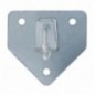 AMIG 24159  
 Colgador extintor 1  
 69 x 64,5 x 6,5 mm  
 Acero  
 Zincado