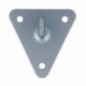 AMIG 24160  
 Colgador extintor 2  
 73 x 75 x 36 mm  
 Acero  
 Zincado