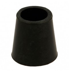 AMIG 24171  
 Contera exterior redonda 656  
 Ø14 mm  
 Goma  
 Negro
