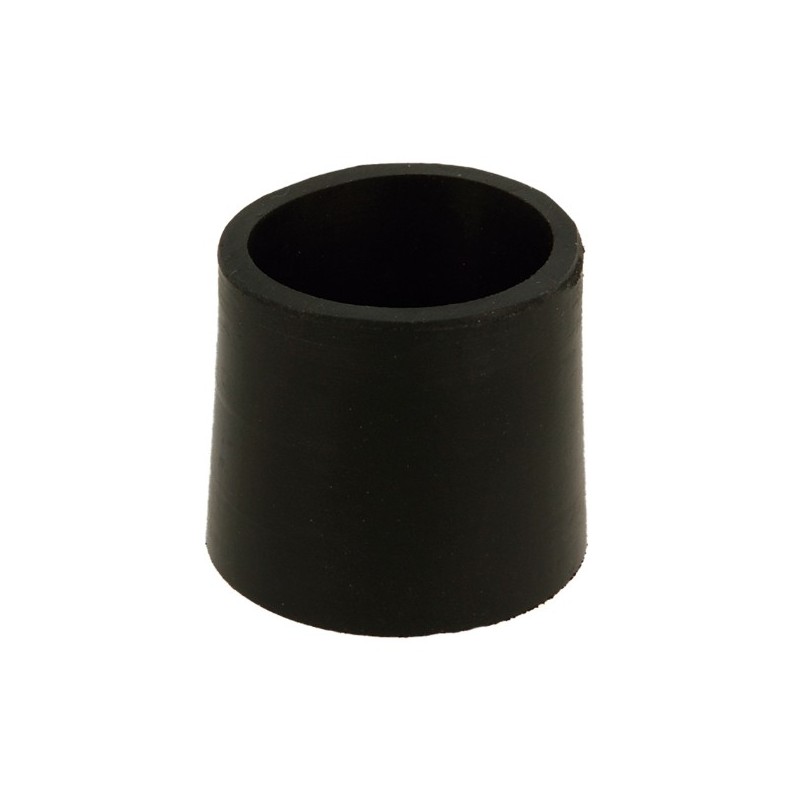 AMIG 24176  
 Contera exterior redonda 656  
 Ø25 mm  
 Goma  
 Negro