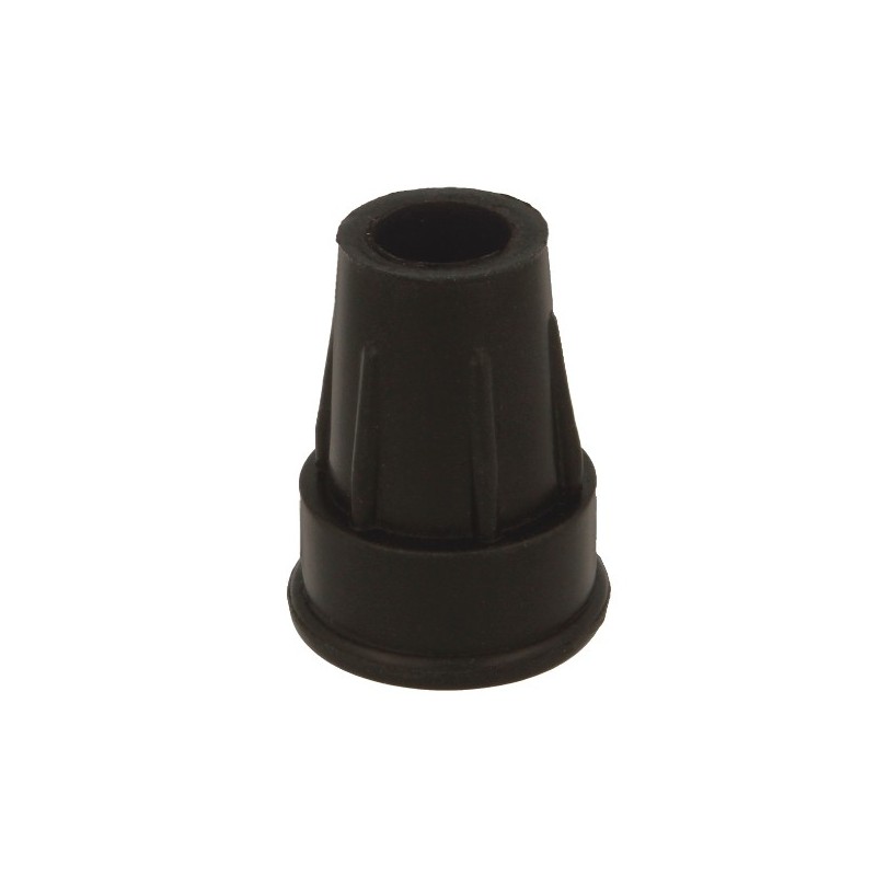 AMIG 24179  
 Contera muleta 657  
 Ø18 mm  
 Goma  
 Negro