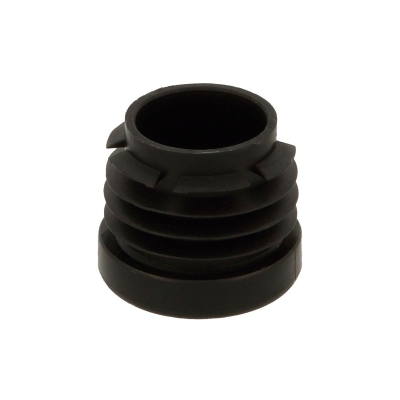 AMIG 24185  
 Contera interior redonda 660  
 Ø30 mm  
 Polietileno  
 Negro