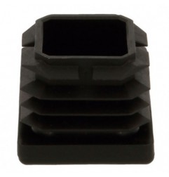 AMIG 24190  
 Contera interior cuadrada 661  
 25 x 25 mm  
 Polietileno  
 Negro