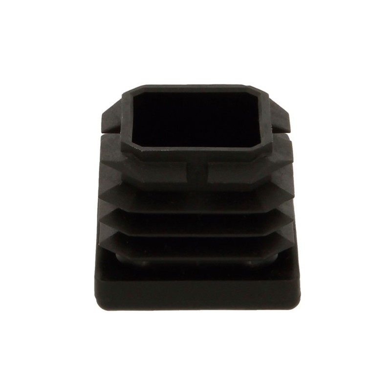 AMIG 24190  
 Contera interior cuadrada 661  
 25 x 25 mm  
 Polietileno  
 Negro