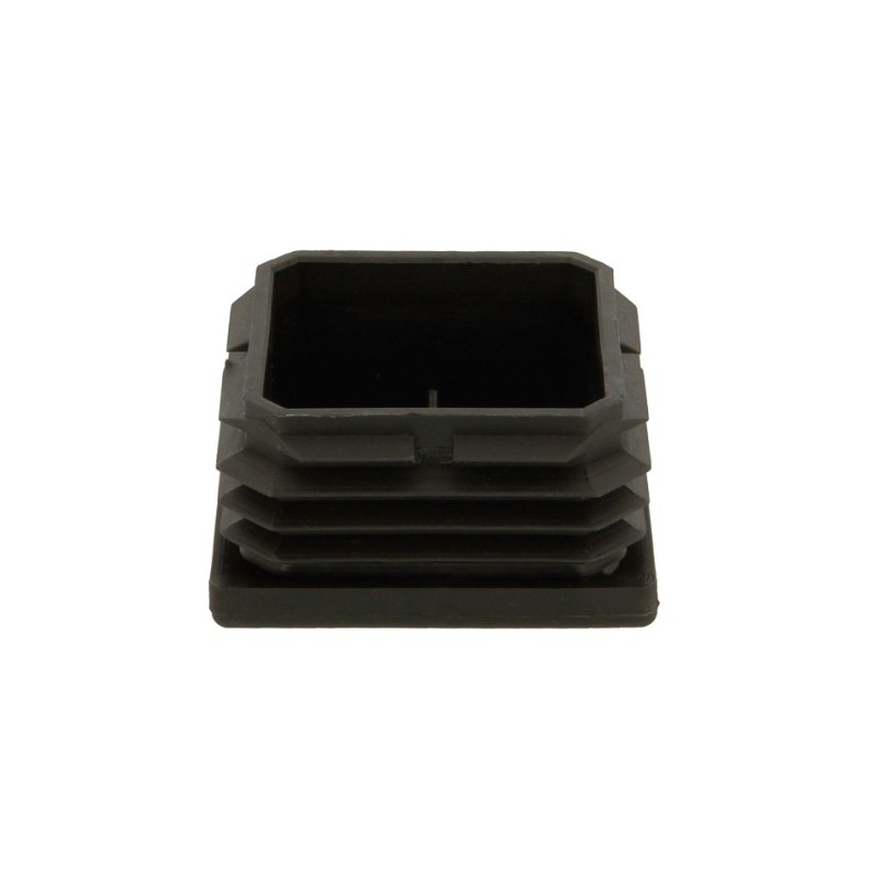 AMIG 24193  
 Contera interior cuadrada 661  
 40 x 40 mm  
 Polietileno  
 Negro