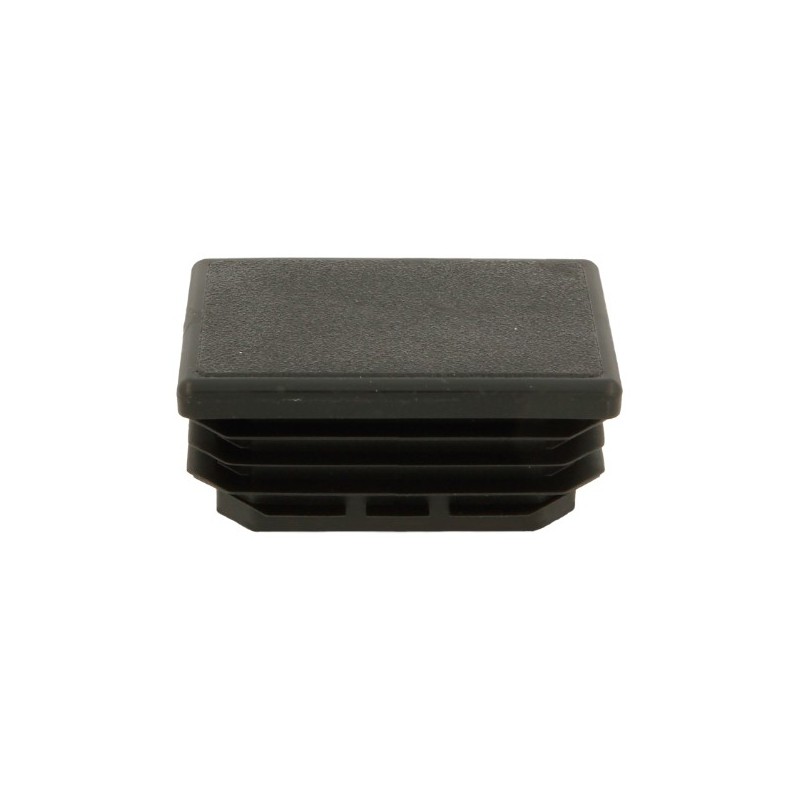AMIG 24197  
 Contera interior rectangular 662  
 50 x 30 mm  
 Polietileno  
 Negro