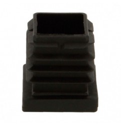 AMIG 24218  
 Contera interior cuadrada 661  
 20 x 20 mm  
 Polietileno  
 Negro