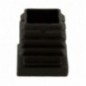 AMIG 24218  
 Contera interior cuadrada 661  
 20 x 20 mm  
 Polietileno  
 Negro