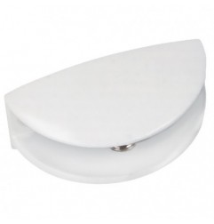 AMIG 2422  
 Soporte baldas 31  
 23,5 x 50 mm  
 Zamak  
 Blanco