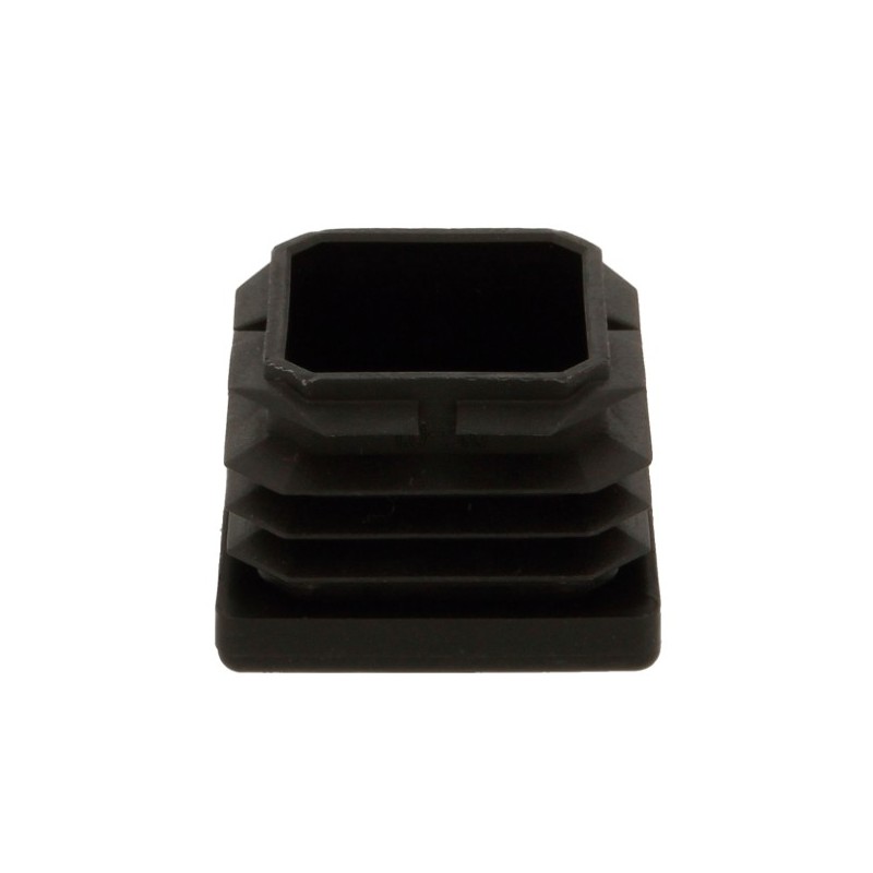 AMIG 24221  
 Contera interior cuadrada 661  
 30 x 30 mm  
 Polietileno  
 Negro