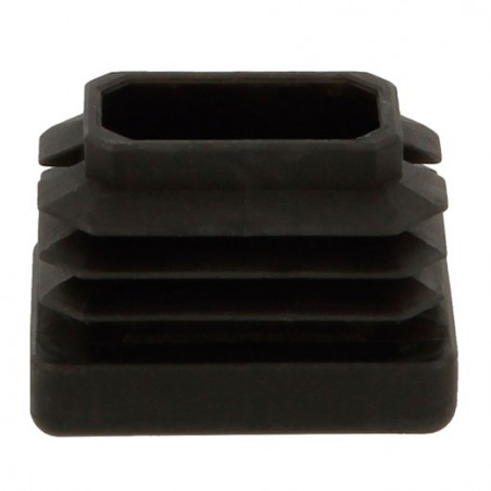 AMIG 24223  
 Contera interior rectangular 662  
 20 x 30 mm  
 Polietileno  
 Negro