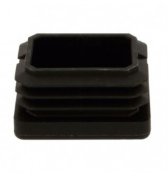 AMIG 24224  
 Contera interior rectangular 662  
 20 x 40 mm  
 Polietileno  
 Negro