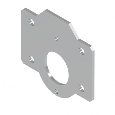 AMIG 24238  
 Suplemento cuerpo CPLUS-90  
 2 mm  
 Acero  
 Cromado