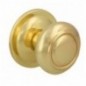 AMIG 24245  
 Pomo puerta de entrada 55  
 Ø70 mm  
 Acero  
 Latonado barnizado