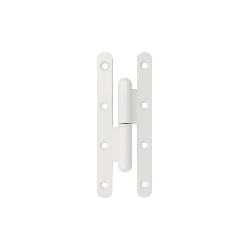 AMIG 24250  
 Pernio 505  
 140 x 55 x 3 mm  
 Acero  
 Blanco - Izquierda