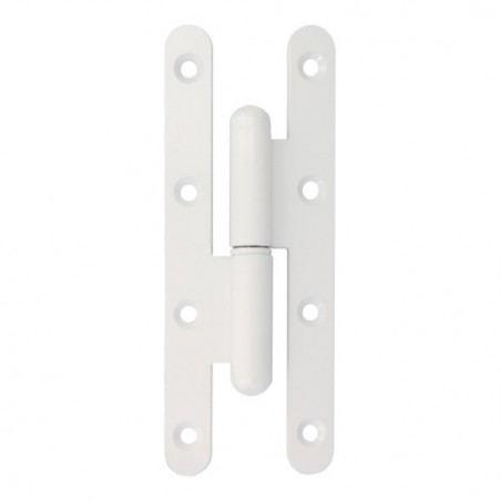 AMIG 24250  
 Pernio 505  
 140 x 55 x 3 mm  
 Acero  
 Blanco - Izquierda