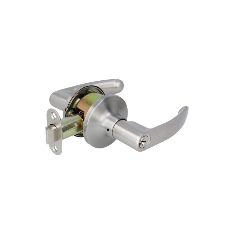 AMIG 24258  
 Manilla de puerta 730R  
 Acero  
 Cromado mate