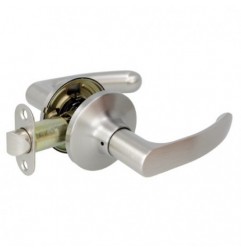 AMIG 24259  
 Manilla de puerta 731R  
 Acero  
 Cromado mate