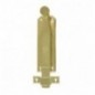 AMIG 2426  
 Pasador 310  
 150 mm  
 Zamak  
 Latonado barnizado