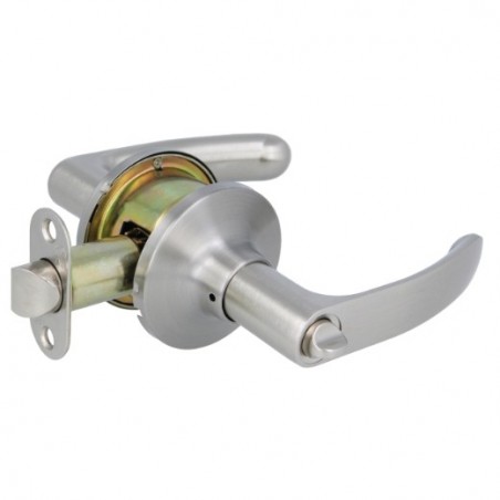 AMIG 24260  
 Manilla de puerta 732R  
 Acero  
 Cromado mate