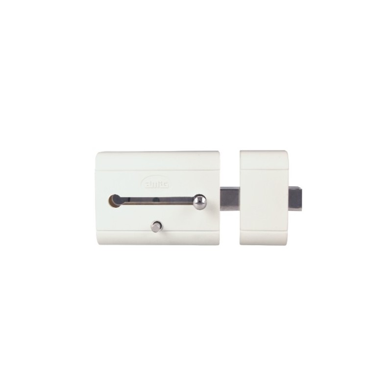 AMIG 24261  
 Cerrojo alta seguridad 15 PLUS  
 98 x 77 mm  
 Blanco