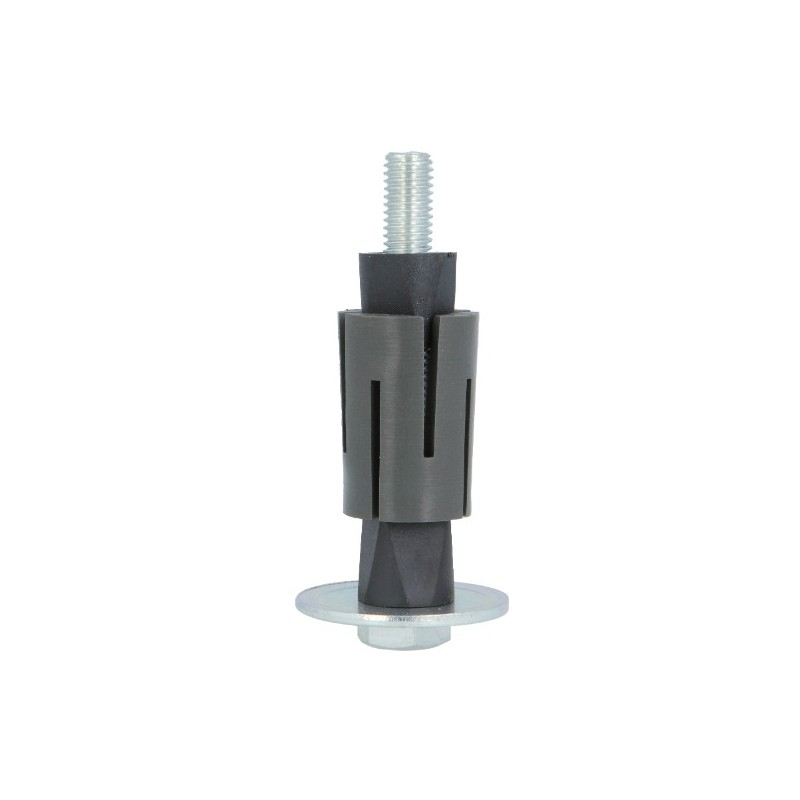 AMIG 24274   Taco expansivo redondo 1   Ø19 - 22 mm   Acero / nylon   Gris