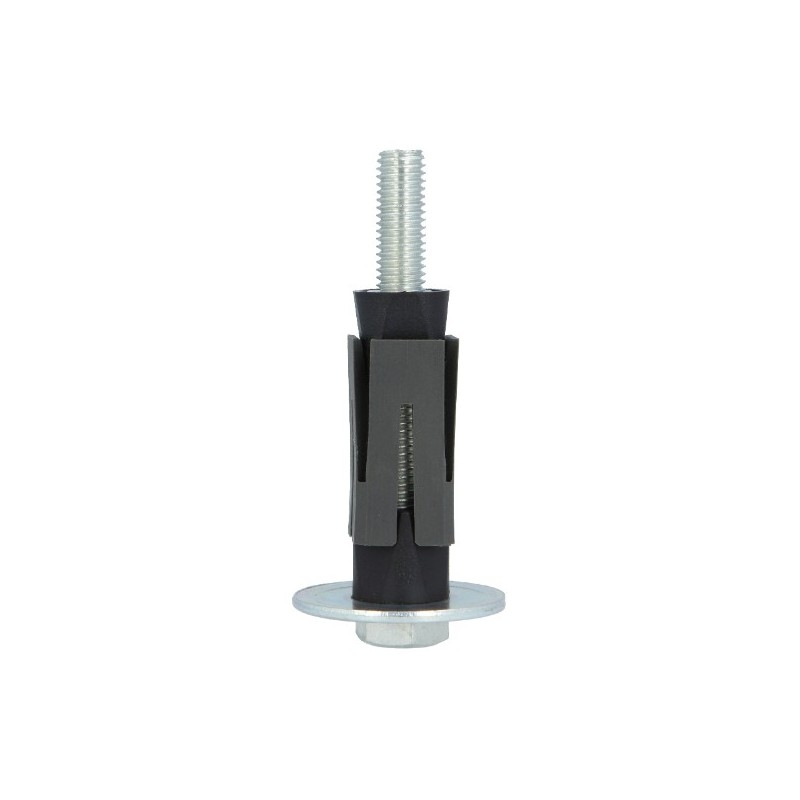 AMIG 24279   Taco expansivo cuadrado 2   27 x 27 mm   Acero / nylon   Gris
