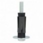 AMIG 24279   Taco expansivo cuadrado 2   27 x 27 mm   Acero / nylon   Gris