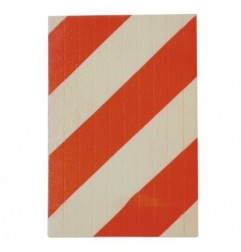 AMIG 24295  
 Protector garaje 88 FLEX  
 30 x 20 cm  
 Espuma de poliuretano  
 Rojo-blanco