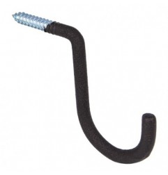 AMIG 24298  
 Gancho multiuso 772  
 110 x 135 x 12 mm  
 Acero  
 Negro