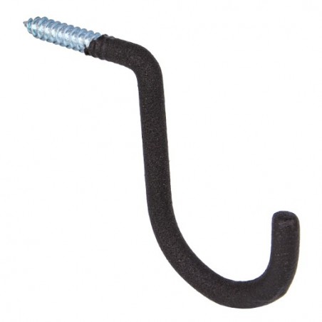 AMIG 24298  
 Gancho multiuso 772  
 110 x 135 x 12 mm  
 Acero  
 Negro