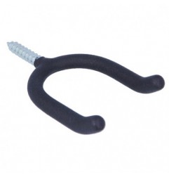 AMIG 24299  
 Gancho multiuso 773  
 130 x 75 x 10 mm  
 Acero  
 Negro