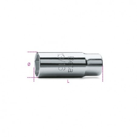 956C 16 Vaso con cuadrado hembra de 1/2&quot,, para bujías