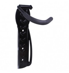 AMIG 24305  
 Colgador pared bicicleta 779  
 255 x 78 mm  
 Acero  
 Negro