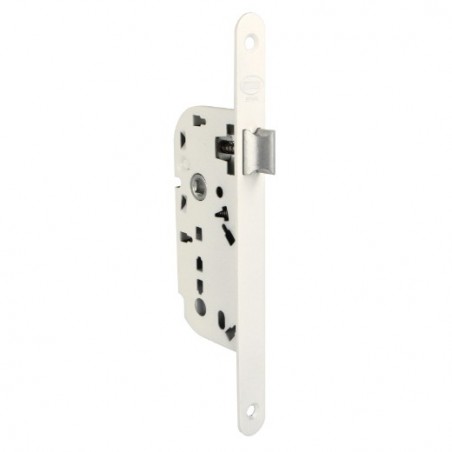 AMIG 24327  
 Picaporte 751  
 40 mm  
 Acero  
 Blanco
