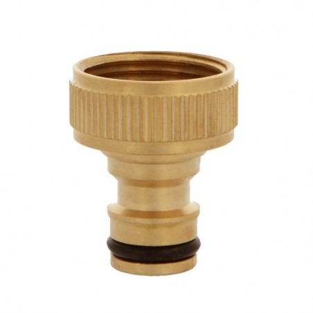 AMIG 24338  
 Adaptador grifo R02  
 3/4''  
 Latón  
 Mate