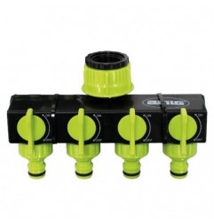 AMIG 24347  
 Conector válvula 4 vías R06  
 1'' - 3/4''  
 ABS  
 Verde pistacho